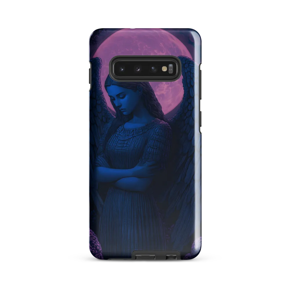 Whispers of the Moonlit Angel | Phone Case |  S10 Plus | Tough Case | Glossy