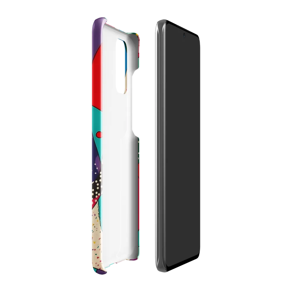 Playful Geometry in Color | Phone Case |  S20 Plus | Snap Case | Glossy