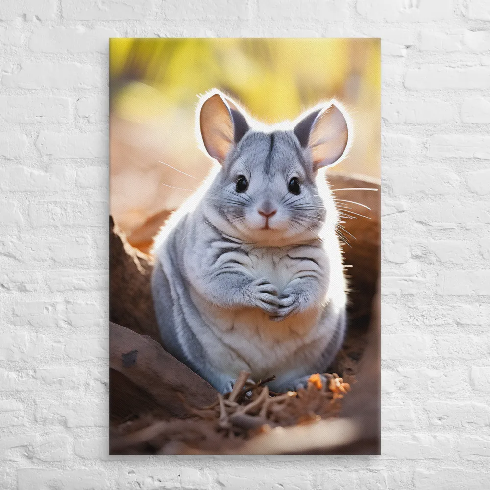 Gentle Whispers of Nature: The Chinchilla
