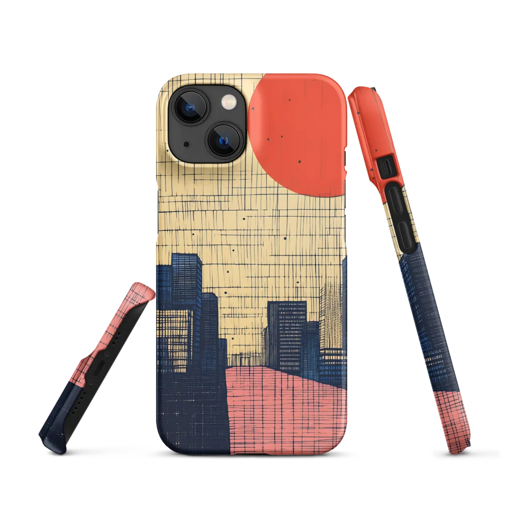 Urban Echoes: A Minimalist Cityscape