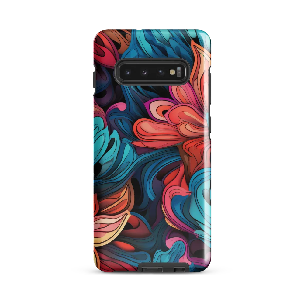 Floral Symphony | Phone Case |  S10 Plus | Tough Case | Glossy