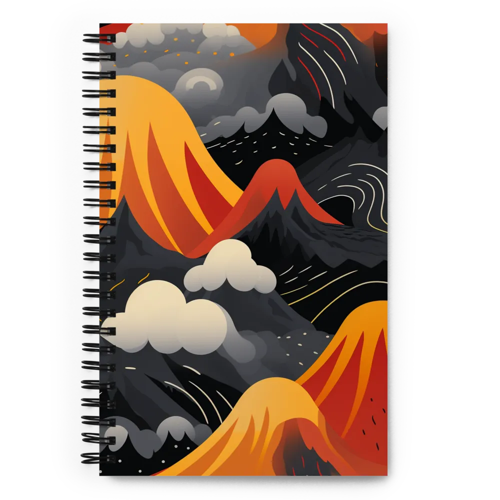 Eruption of Colors | Spiral Notebook