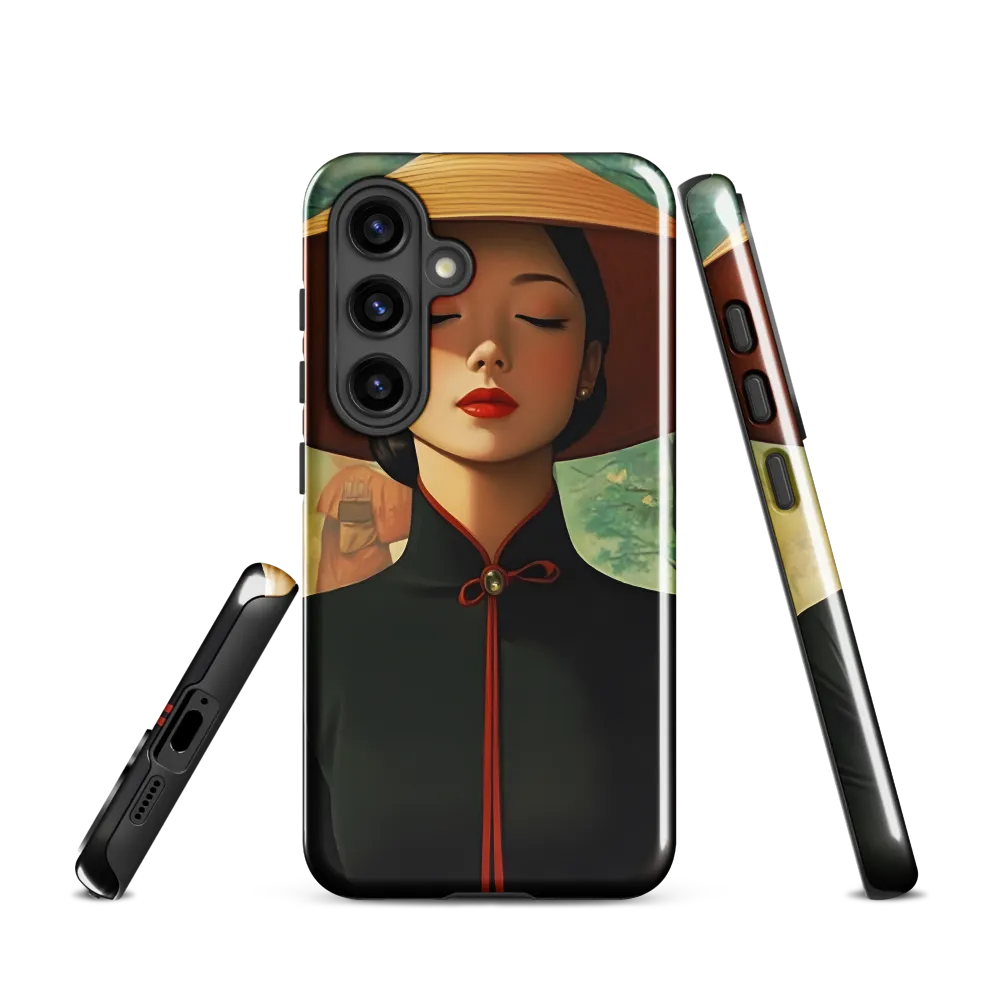 Elegance in Tranquility | Phone Case |  S24 | Tough Case | Glossy