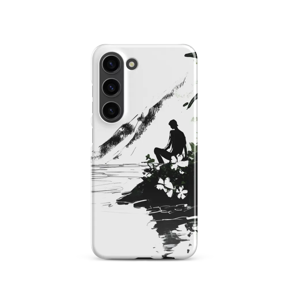 Contemplation by the Water | Phone Case |  S23 | Snap Case | Glossy