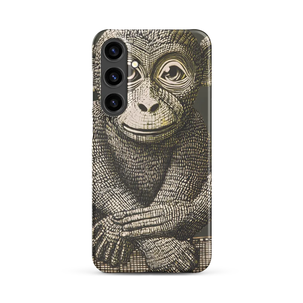 Intricate Primate Portrait