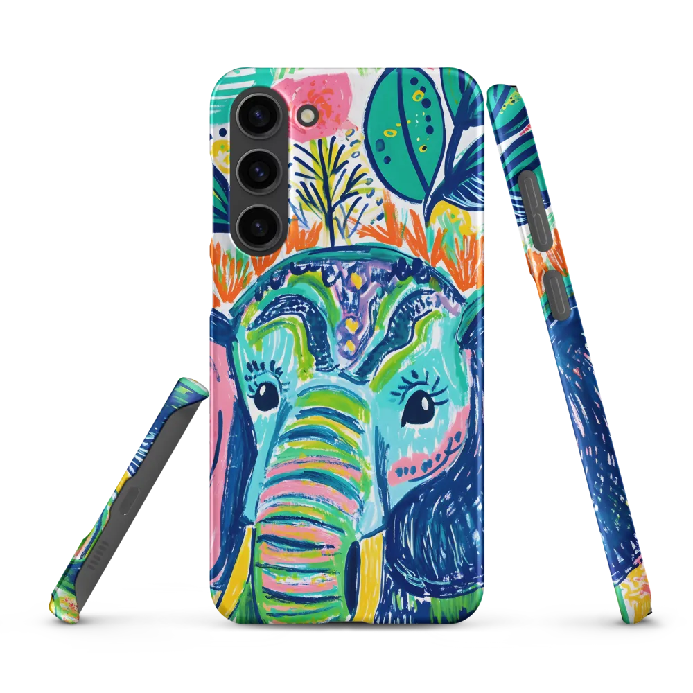 Whimsical Elephant Portrait