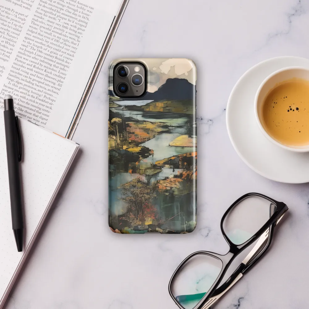 Harmony of Nature: An Abstract Journey | Phone Case |  11 Pro Max | Snap Case | Glossy