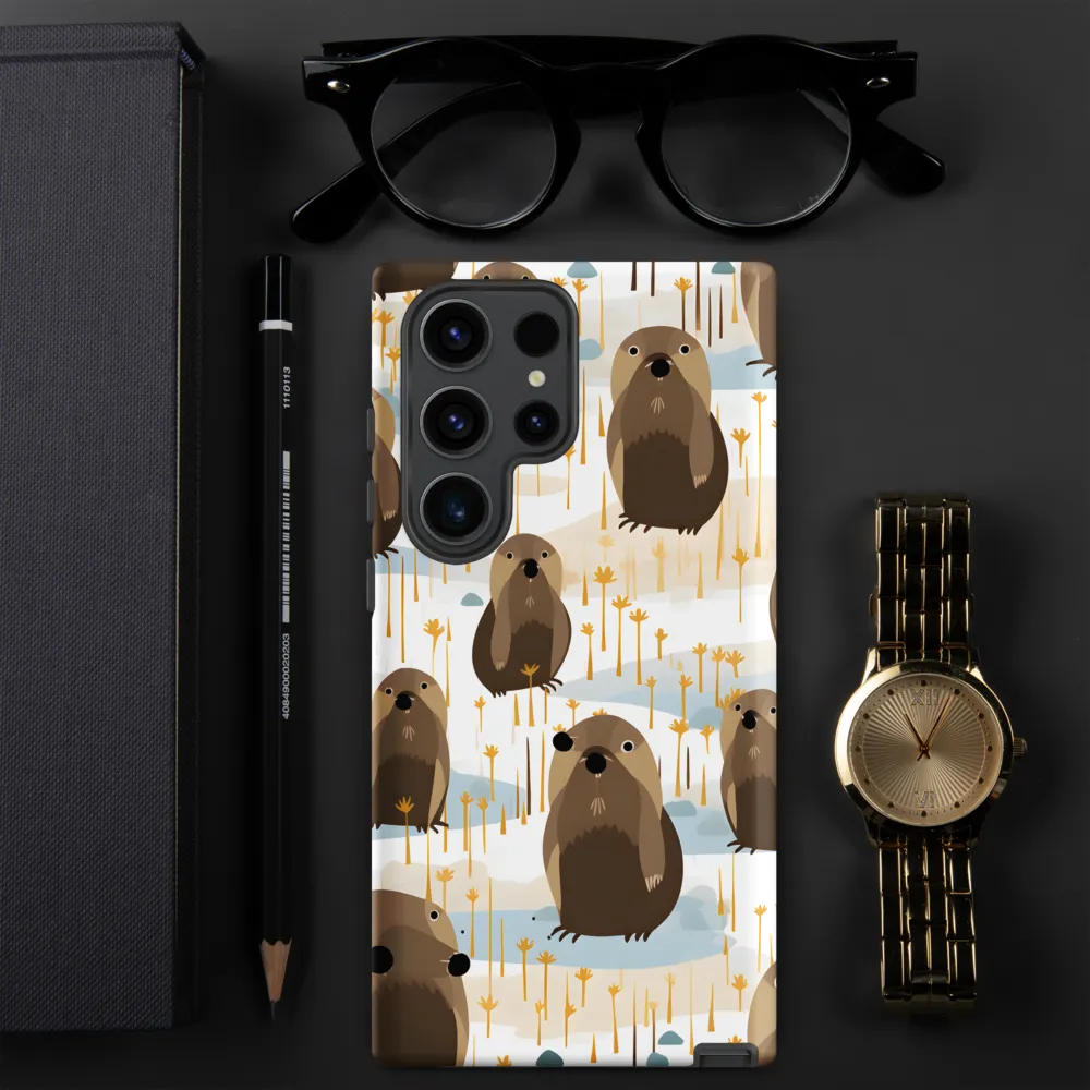 Whimsical Waters: A Celebration of Otters and Seals