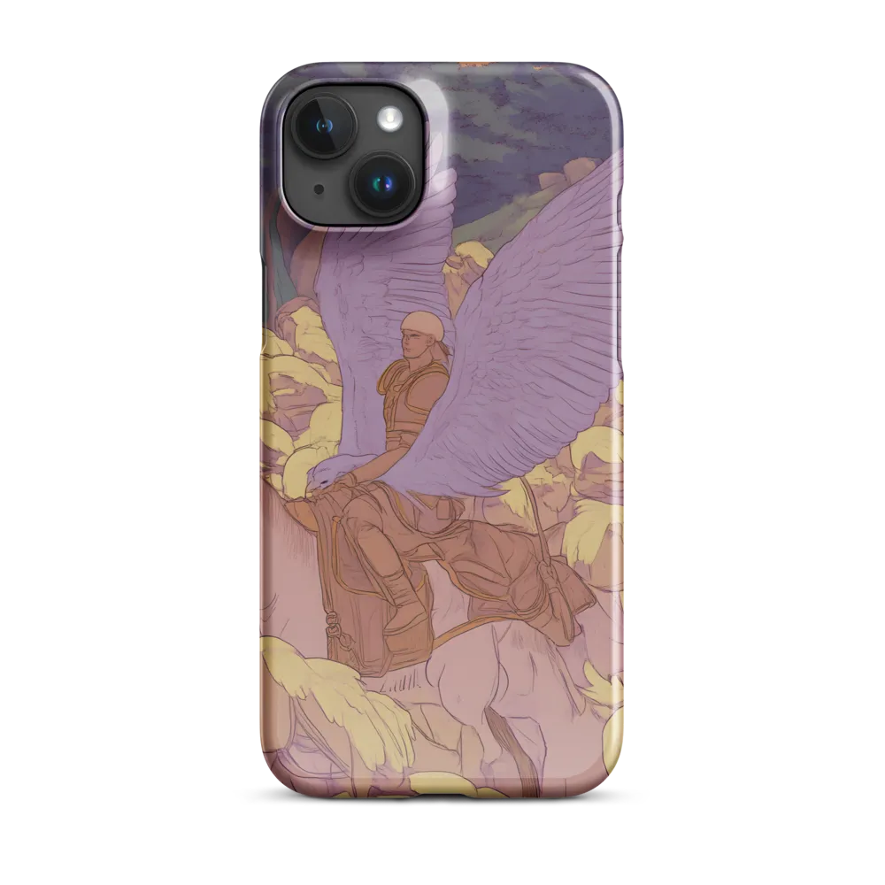 The Winged Guardian | Phone Case |  15 Plus | Snap Case | Glossy