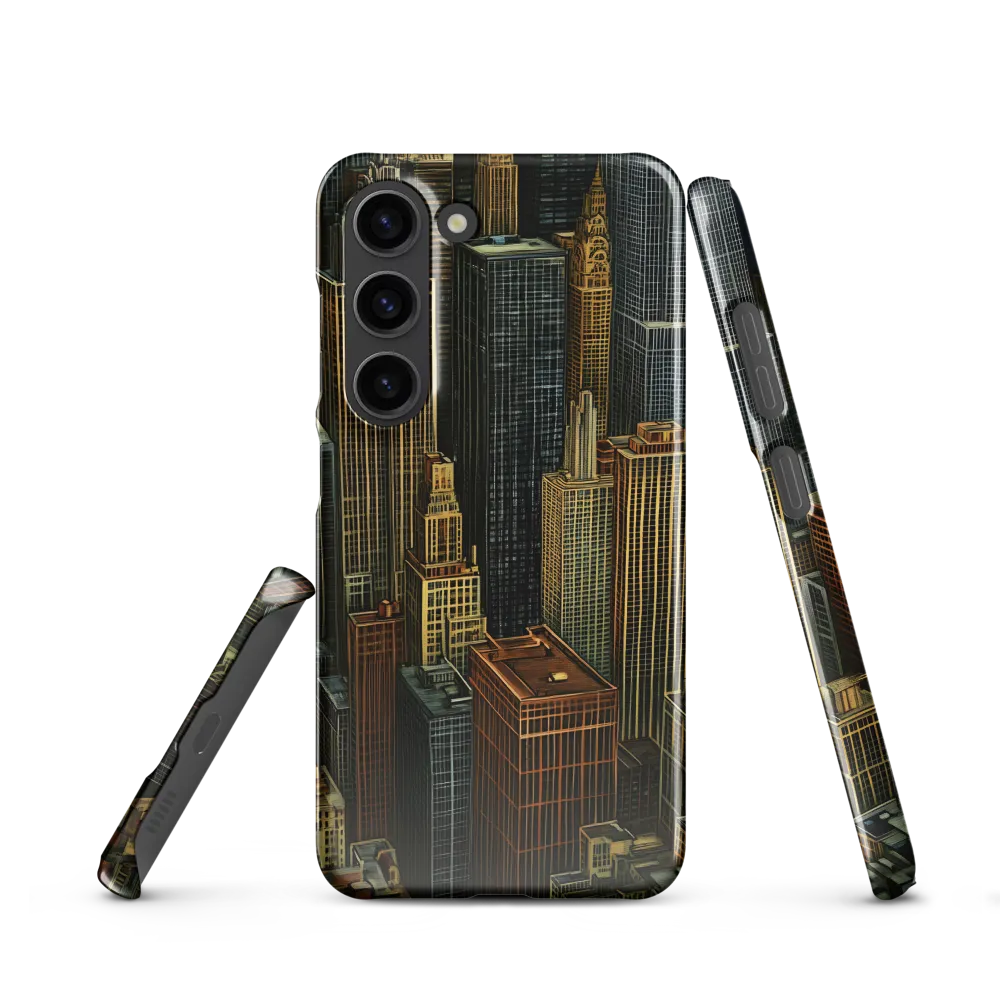 Urban Elegance: A Golden Cityscape