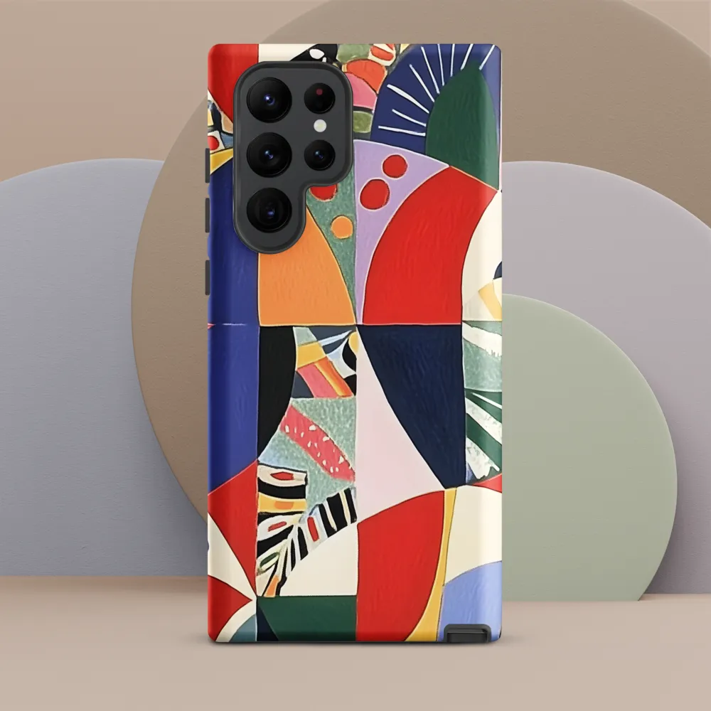 Dynamic Mosaic Symmetry | Phone Case |  S22 Ultra | Tough Case | Matte