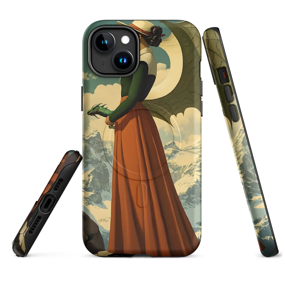 Mystic Harmony: The Dragon Keeper | Phone Case |  15 Plus | MagSafe® Tough Case | Matte