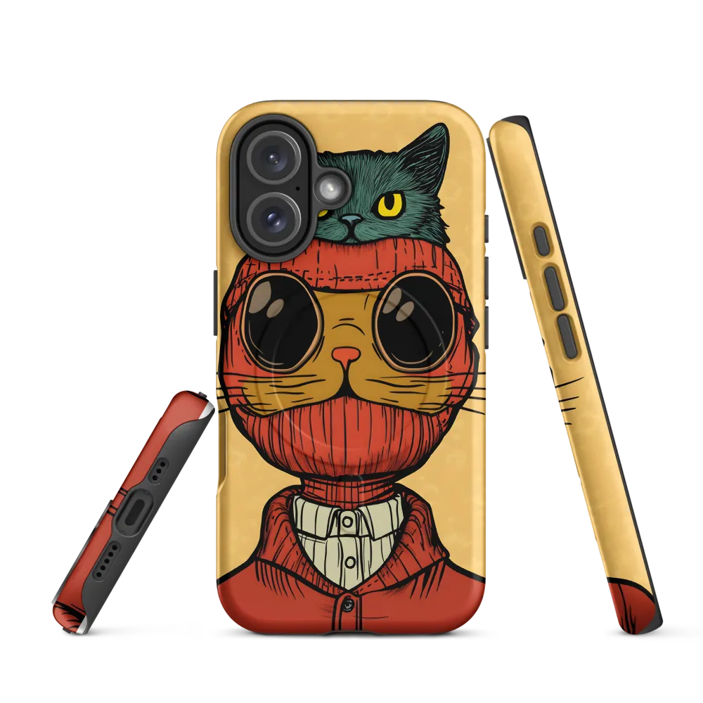 Whimsical Fusion: Cat and Human