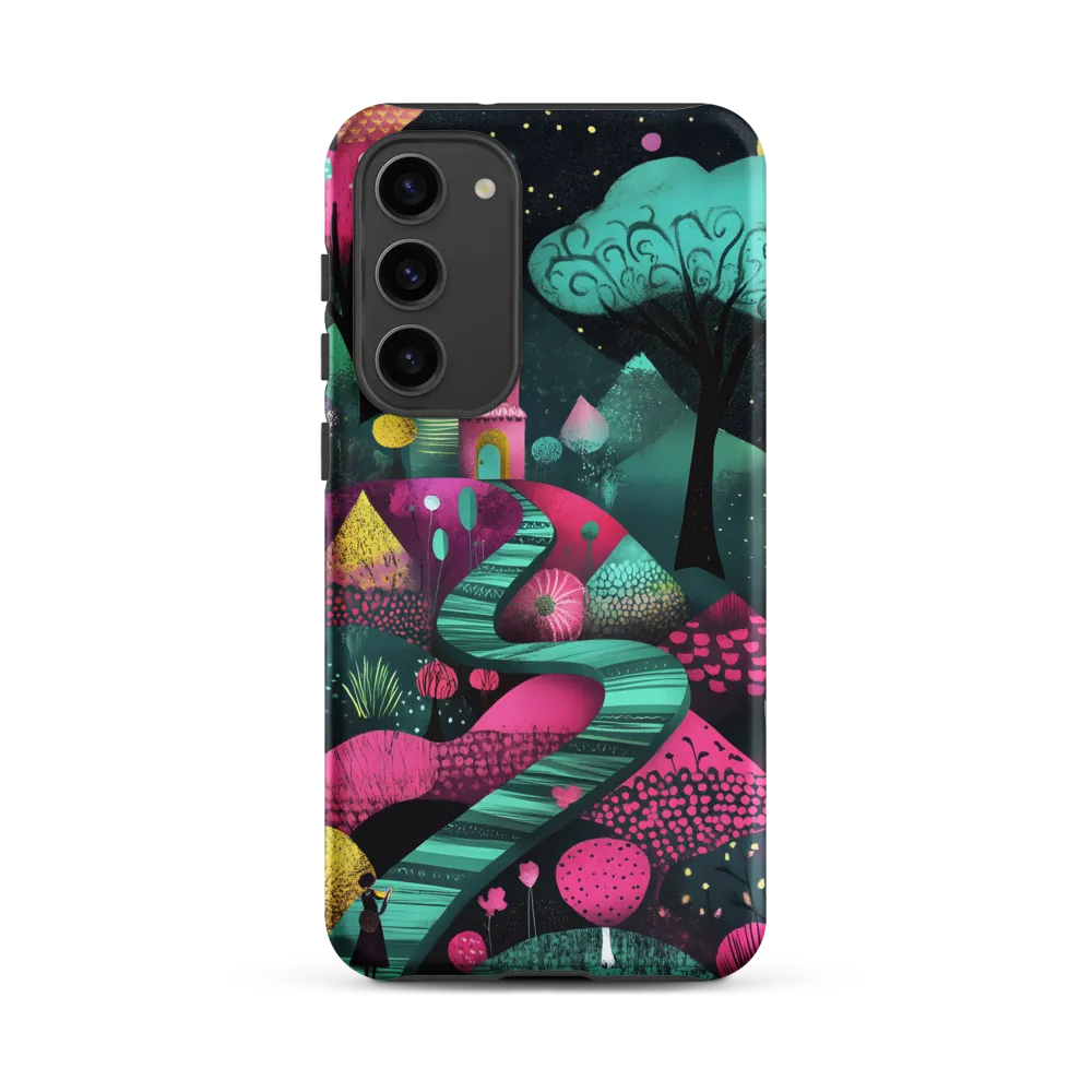 Whimsical Journey through Colorful Lands