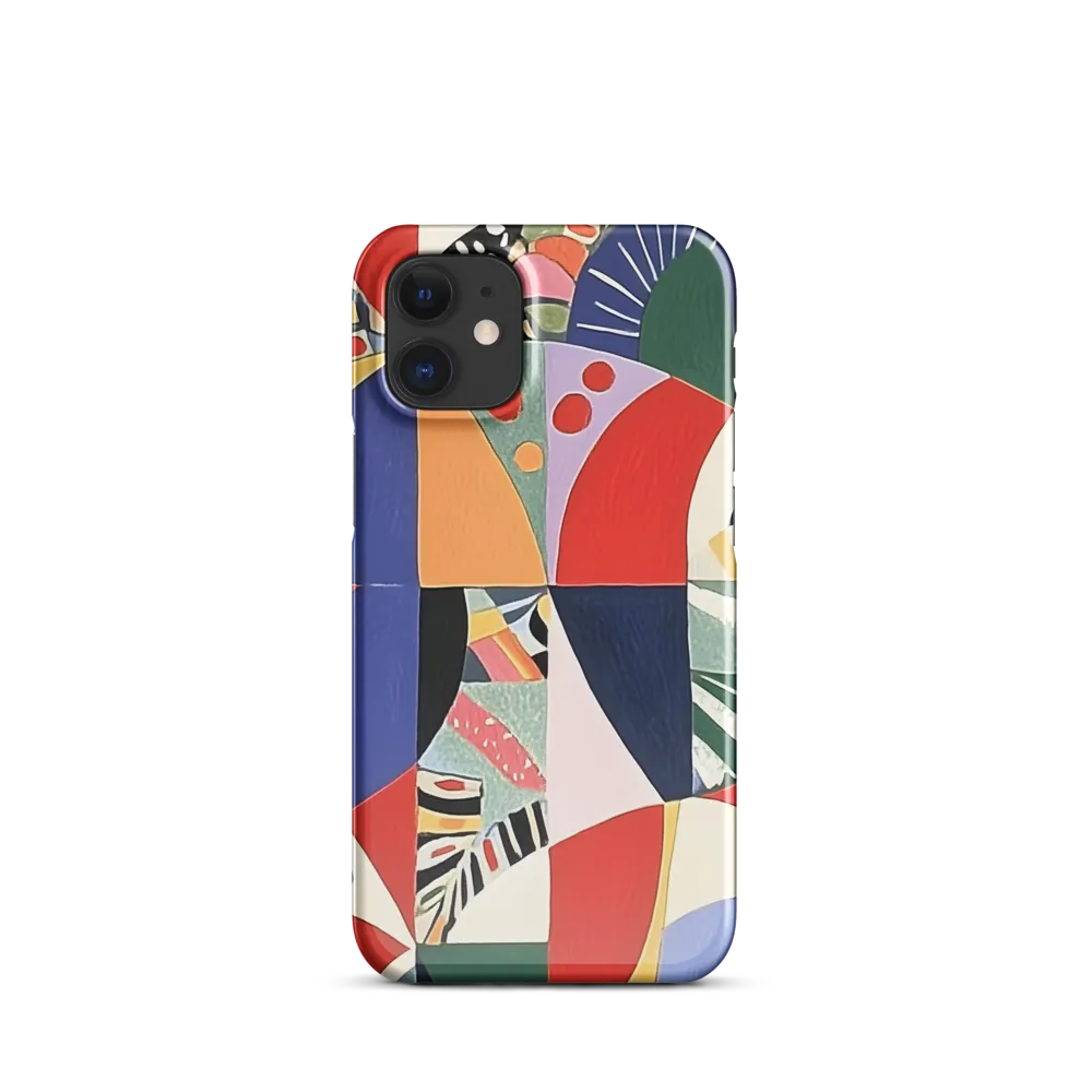 Dynamic Mosaic Symmetry | Phone Case |  12 Mini | Snap Case | Glossy