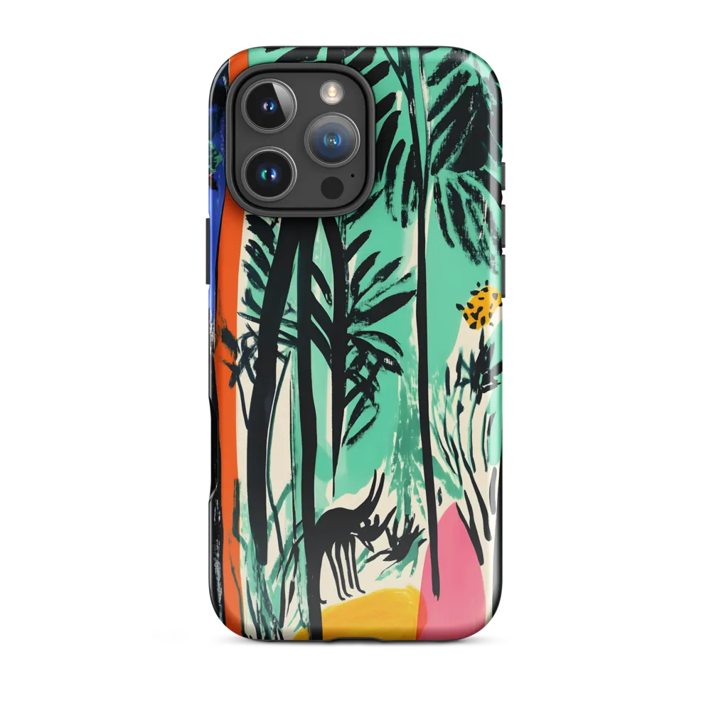 Whispers of the Jungle | Phone Case |  16 Pro Max | Tough Case | Glossy