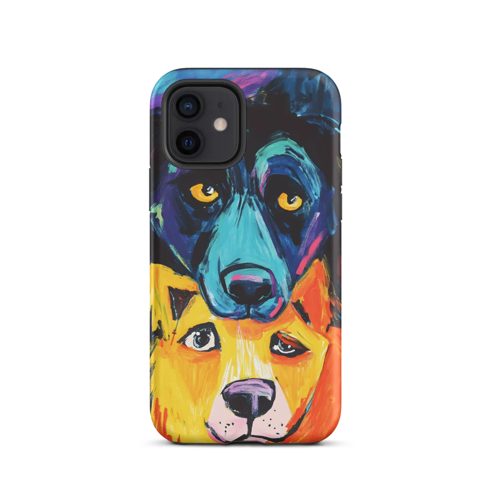 Vibrant Companions: An Expression of Canine Spirit