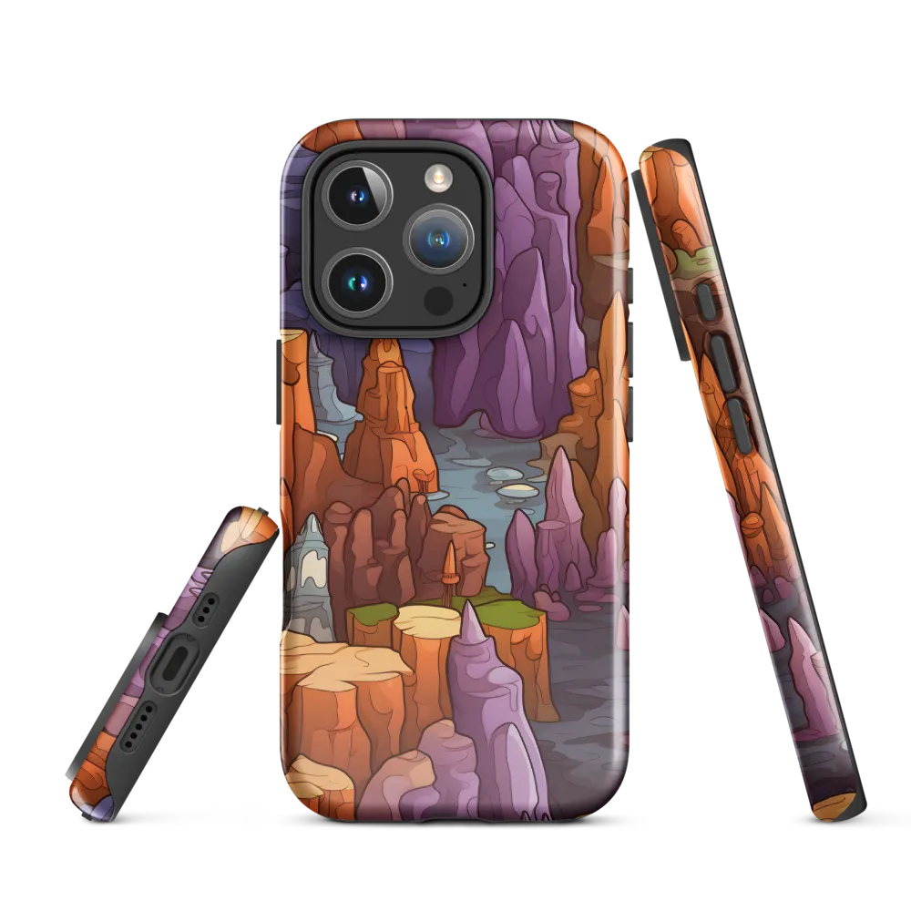 Vibrant Rockscape: A Digital Odyssey