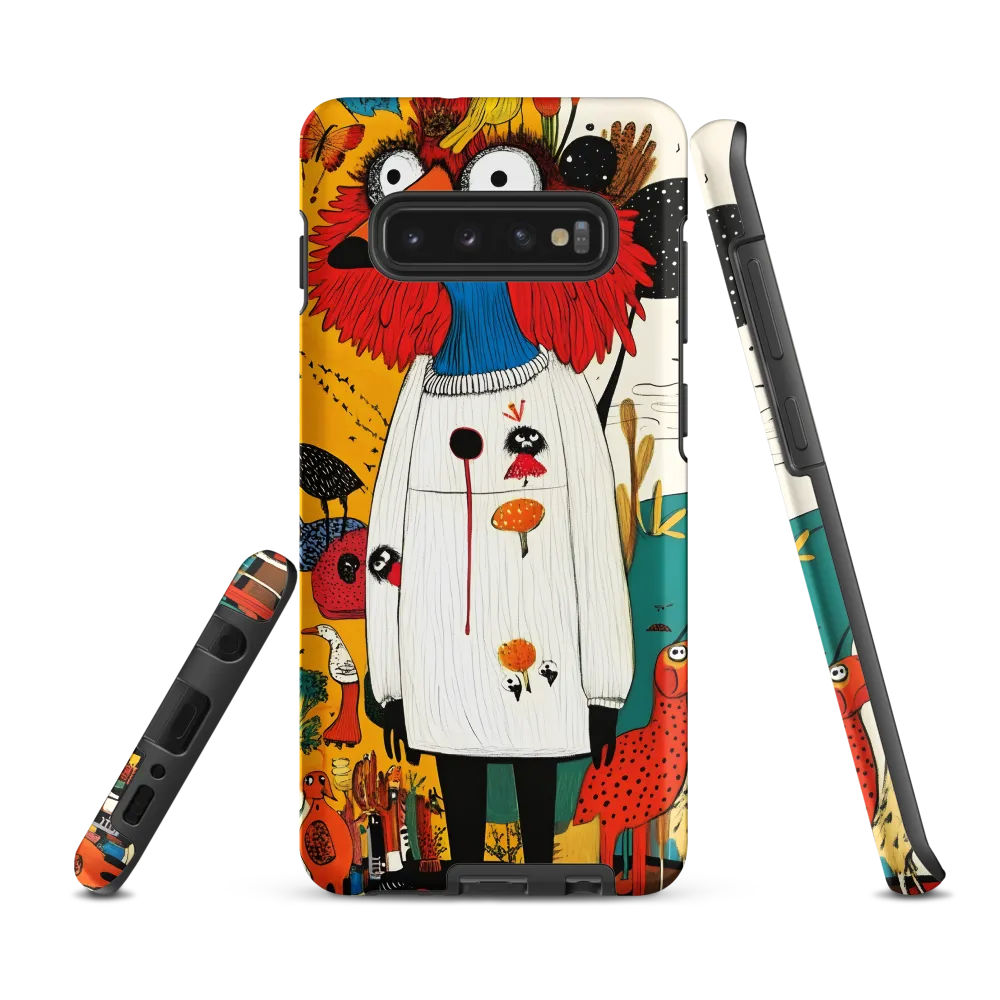 Whimsical Bird's Embrace