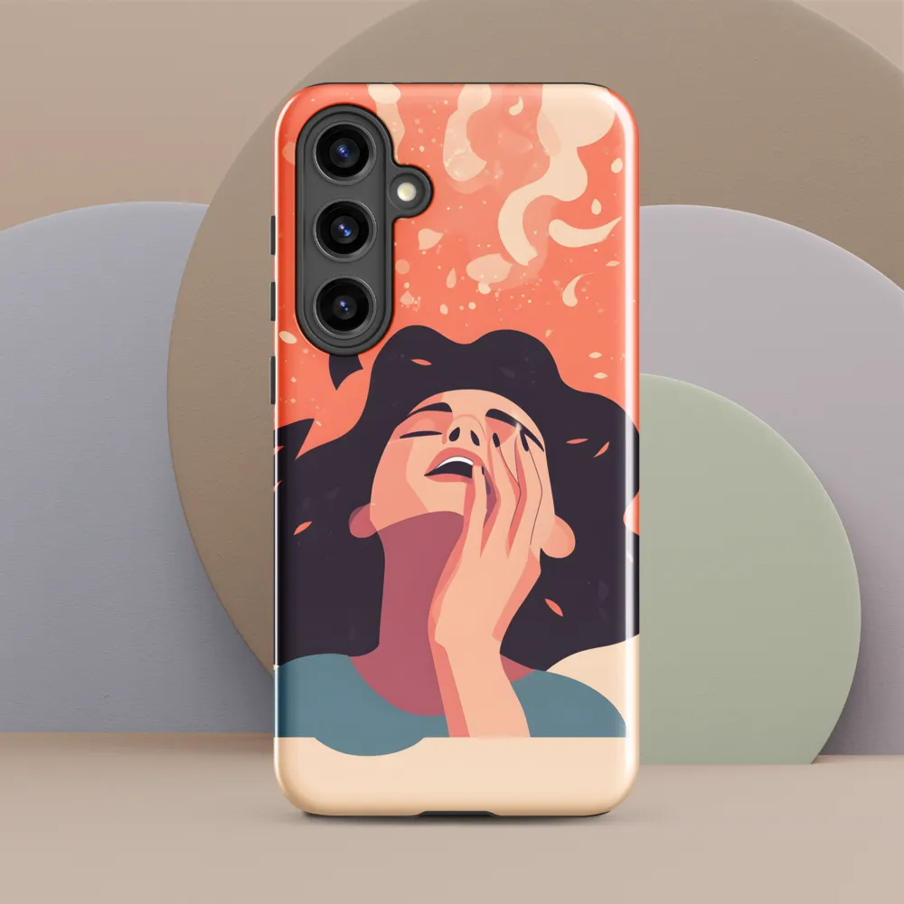 Whispers of Reflection | Phone Case |  S24 Plus | Tough Case | Glossy