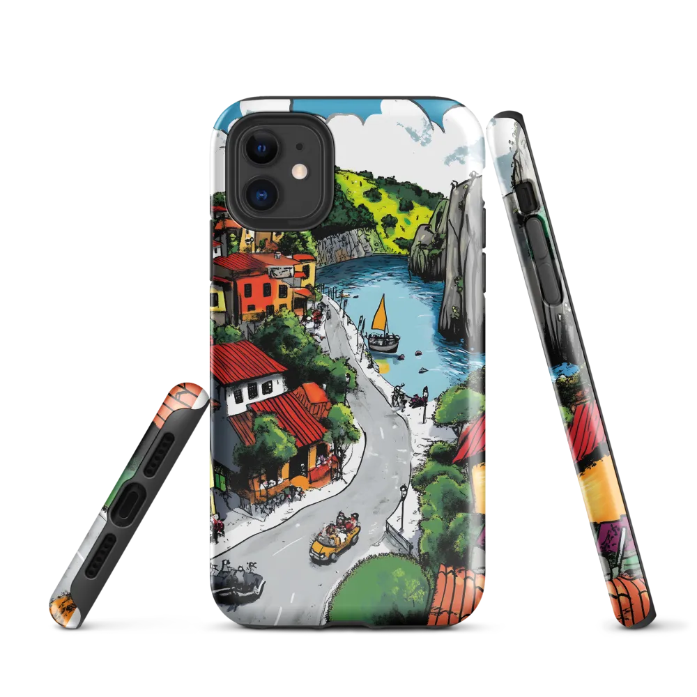 Whimsical Village by the Water