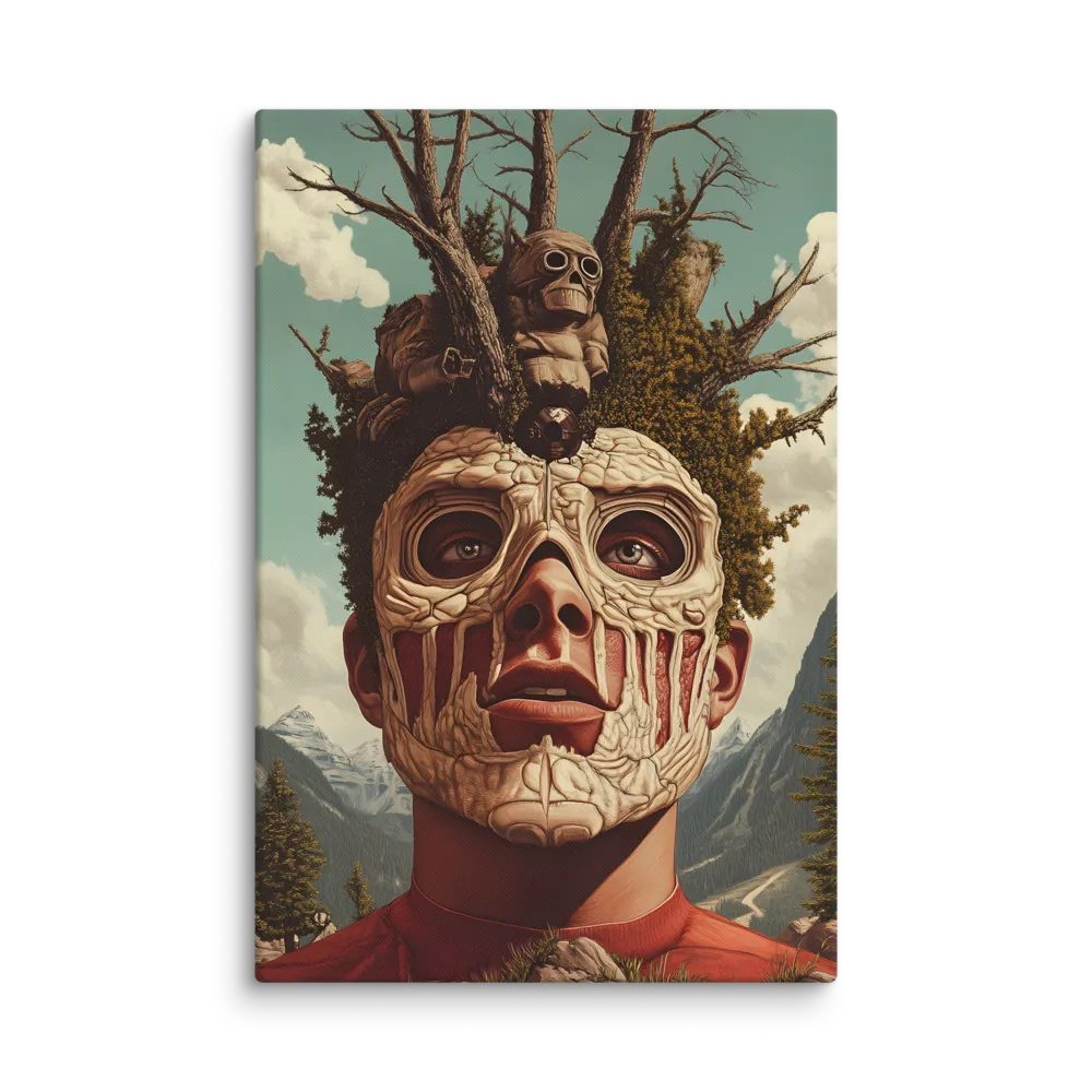 Nature's Mask: A Surreal Exploration