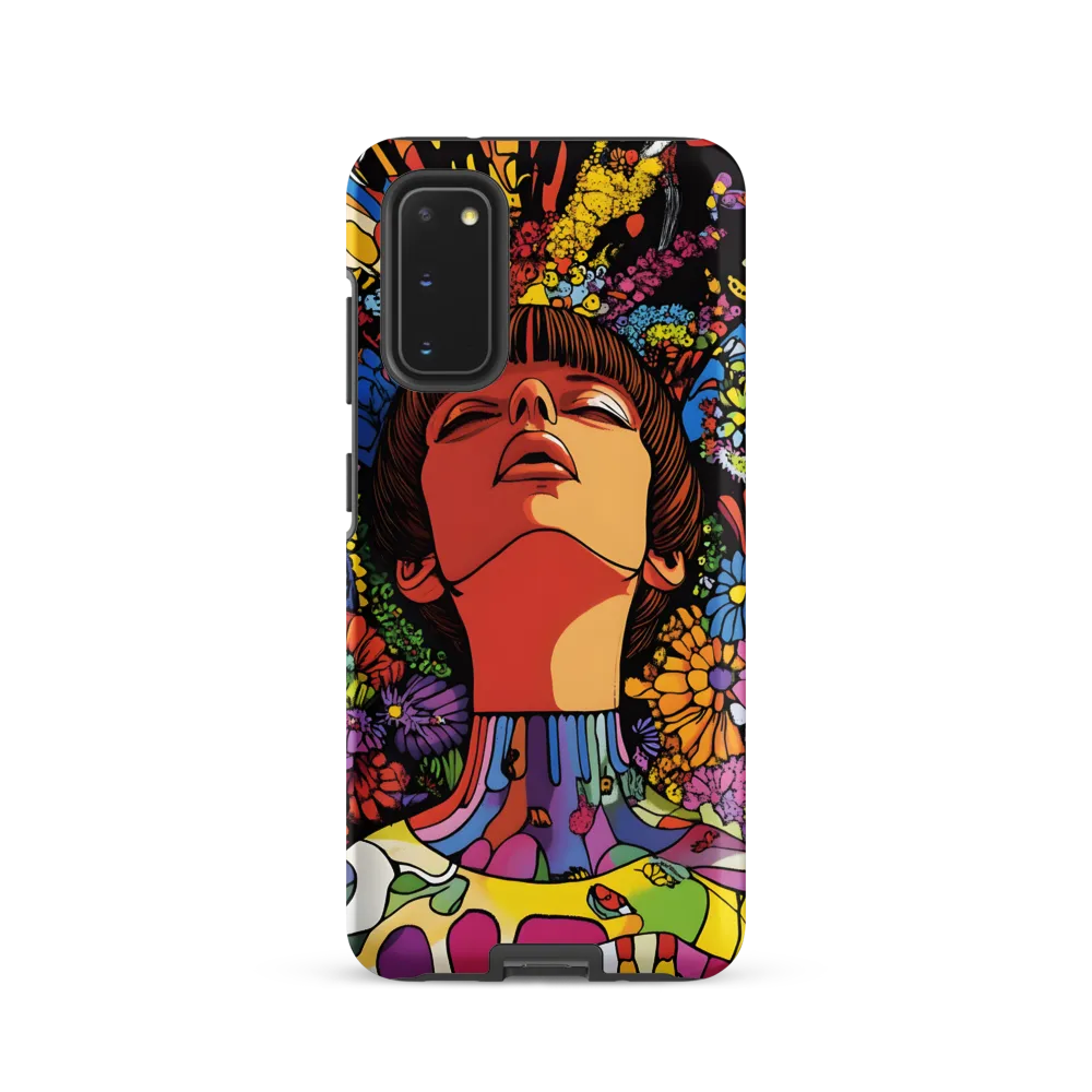 Vibrant Ecstasy: A Psychedelic Portrait