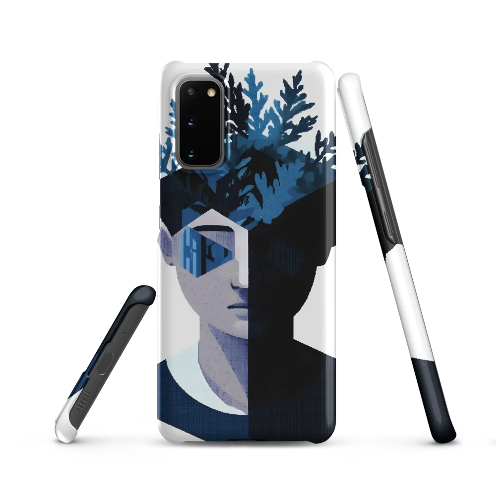 Nature's Reflection in a Surreal Portrait