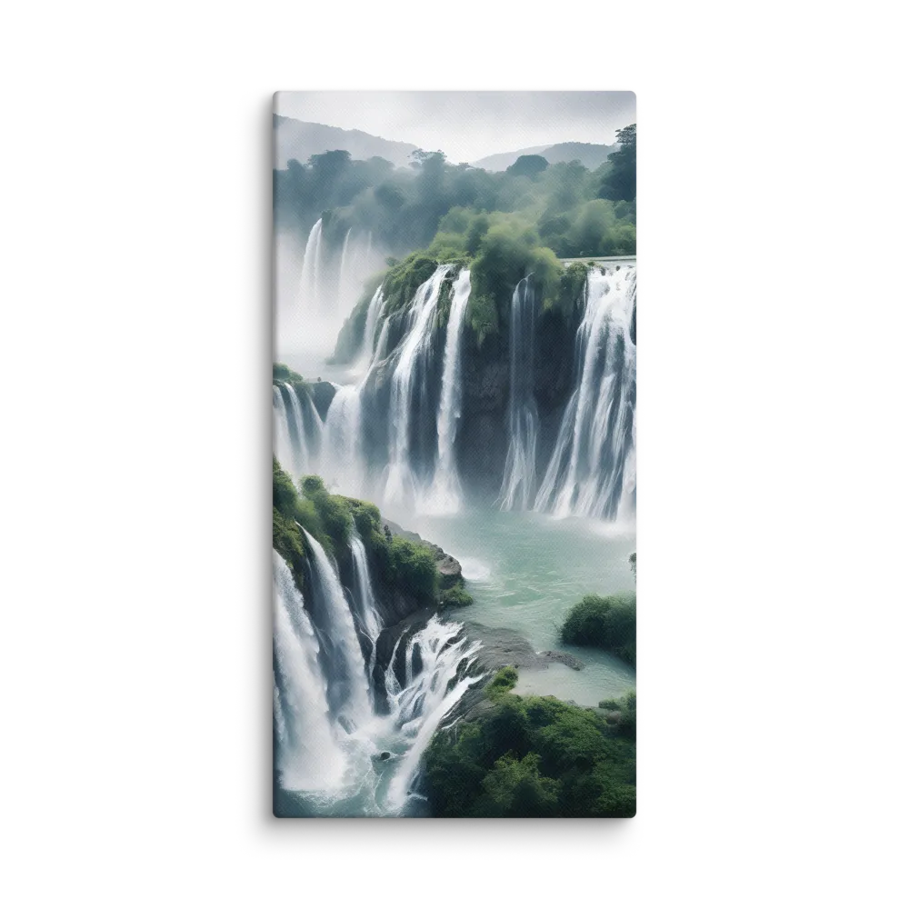 Whispers of the Cascades | Canvas | 10″×20″