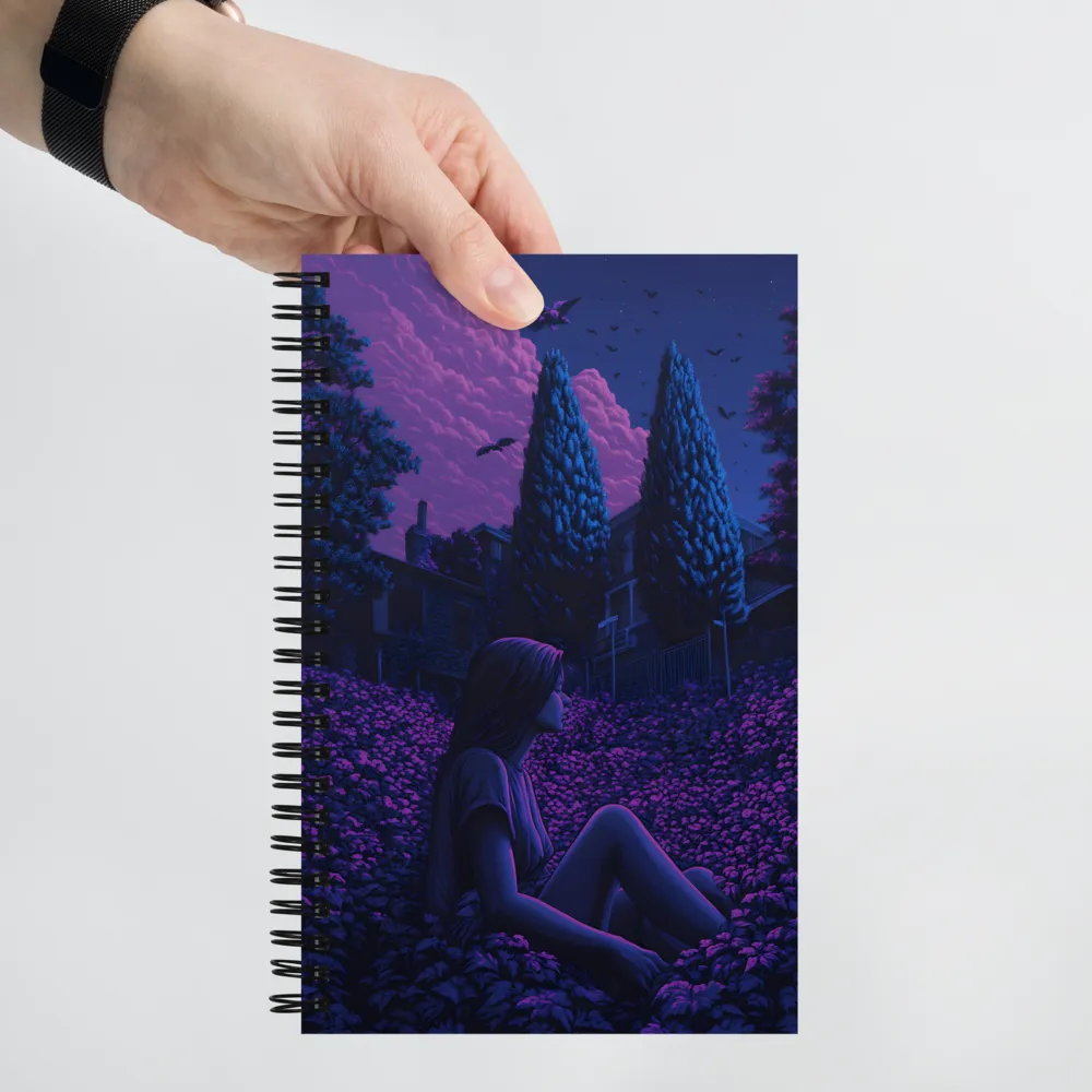 Ethereal Reflections | Spiral Notebook