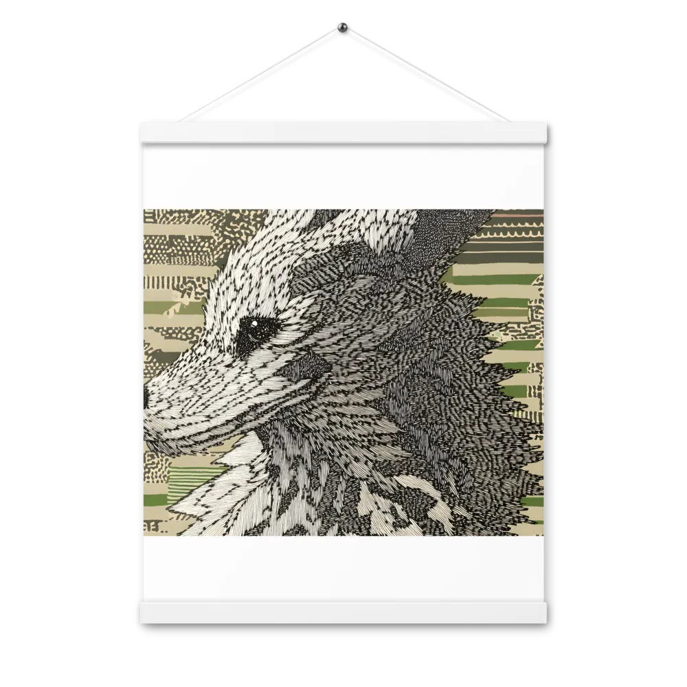 Reflections of the Forest | Poster With White Wood Hanger | 16″×20″