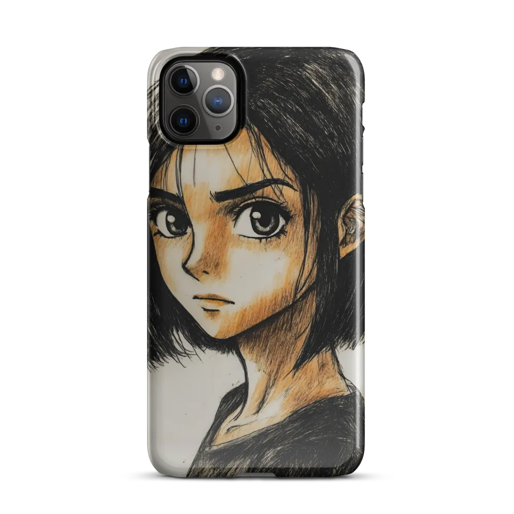 Portrait of Intensity | Phone Case |  11 Pro Max | Snap Case | Glossy