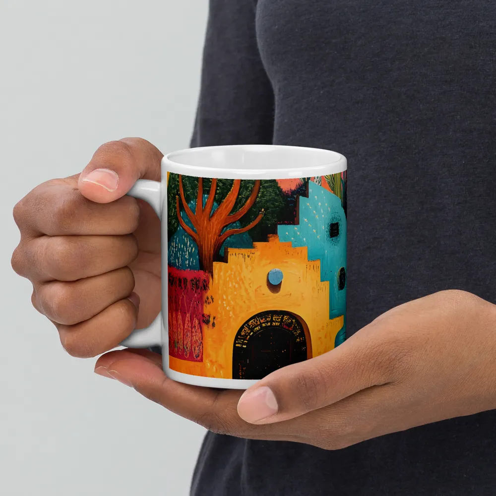 Colorful Architectural Harmony | Mugs | Multiple Sizes & Colors