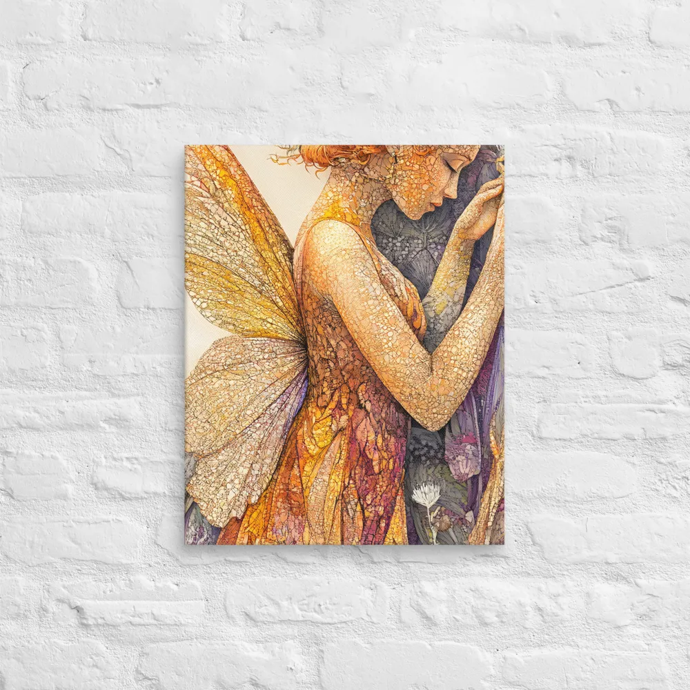 Whispers of the Frosted Meadow | Canvas | 16″×20″