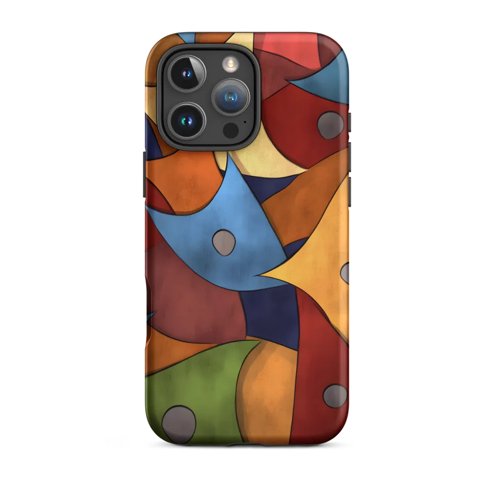 Vibrant Interplay of Shapes