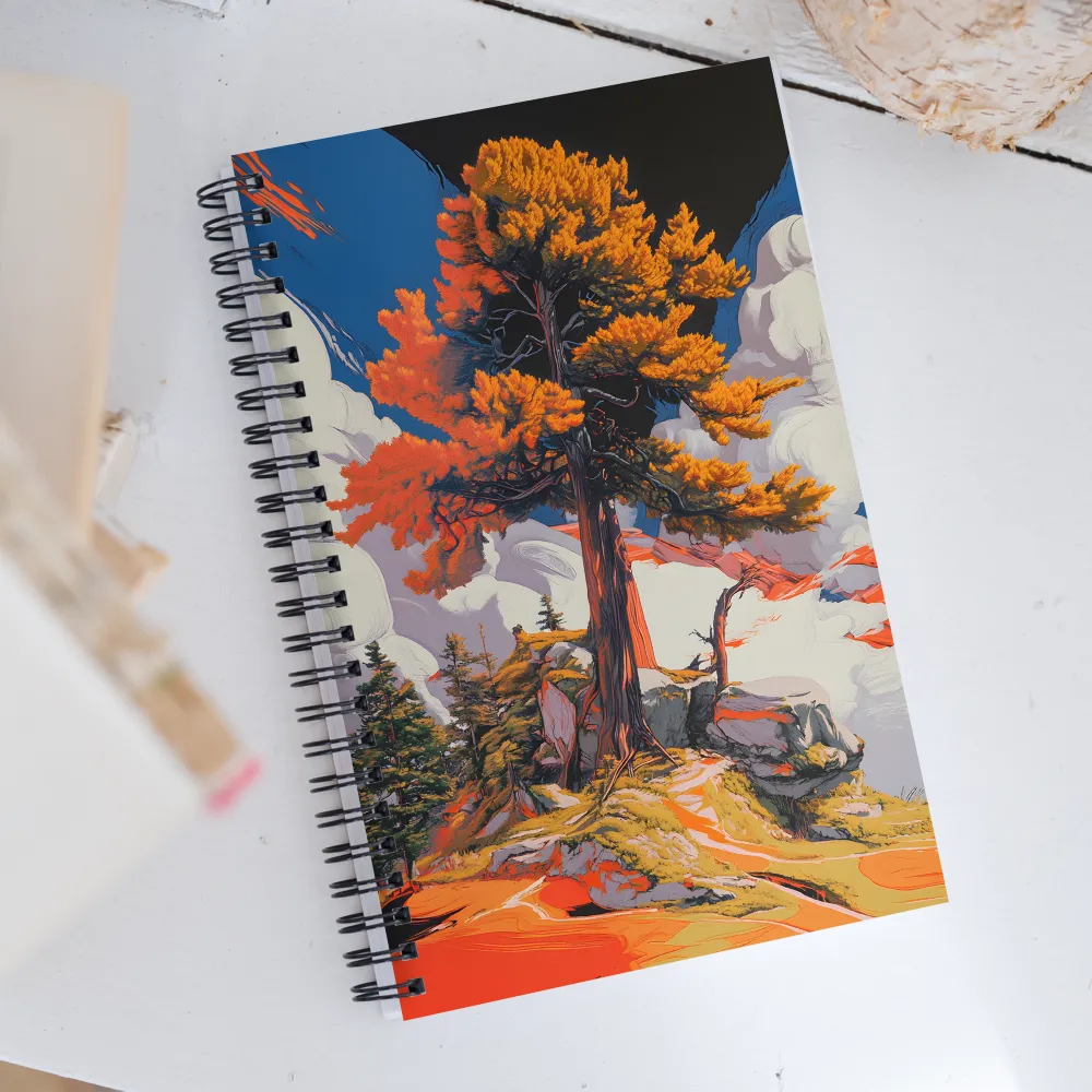 Embers of Autumn | Spiral Notebook