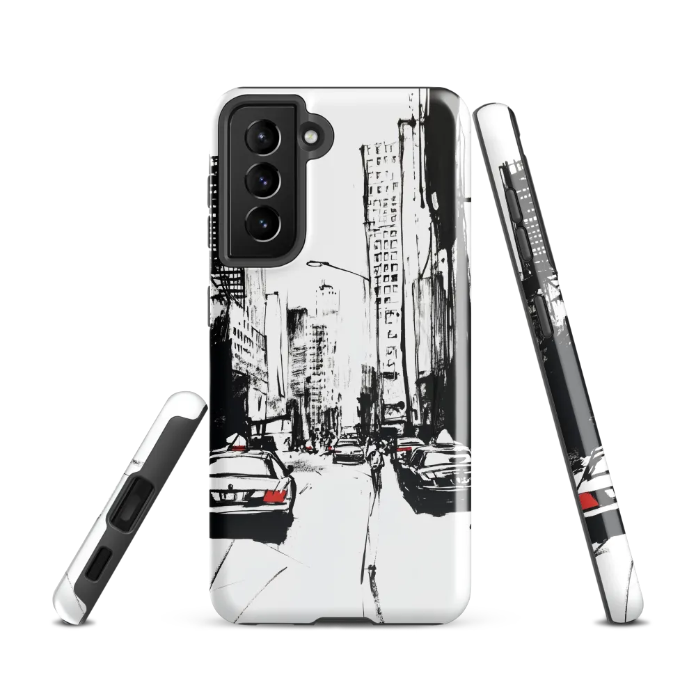 Urban Pulse: A Monochromatic Journey