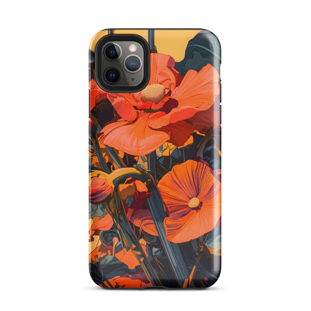 Vibrant Floral Symphony | Phone Case |  11 Pro Max | Tough Case | Glossy