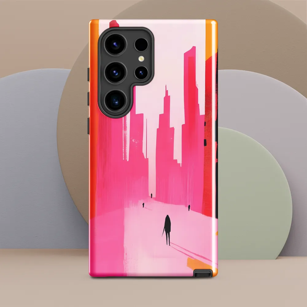 Urban Echoes in Pink