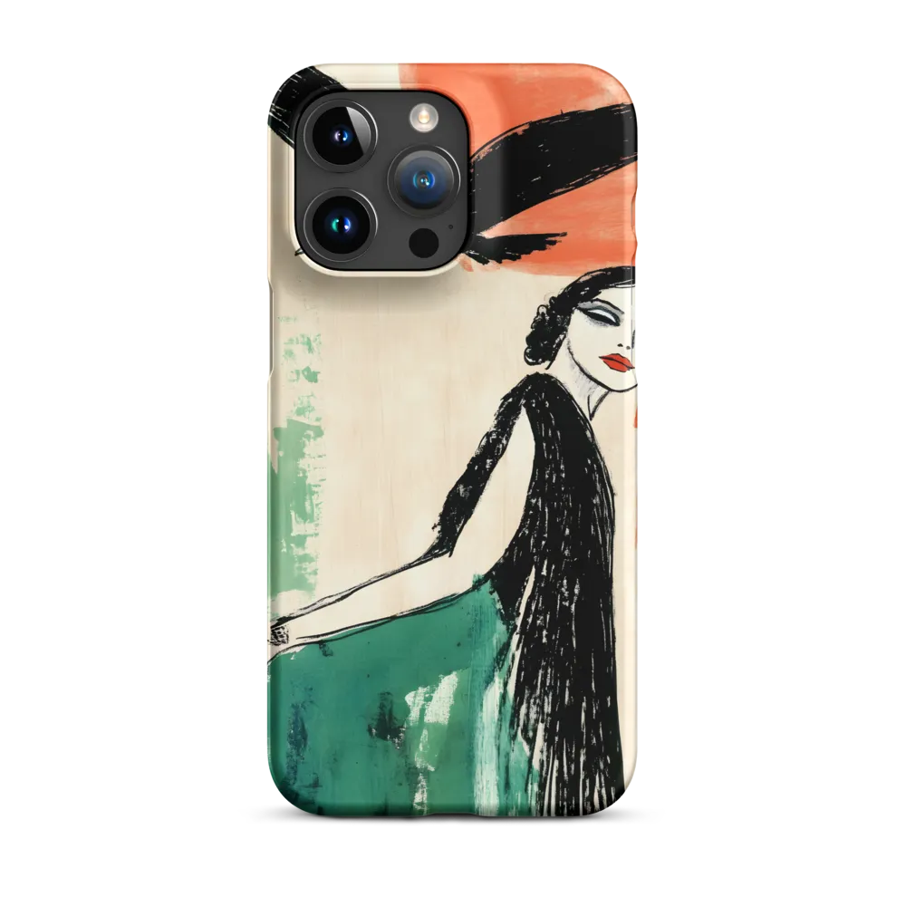 Elegance in Flight | Phone Case |  15 Pro Max | Snap Case | Matte