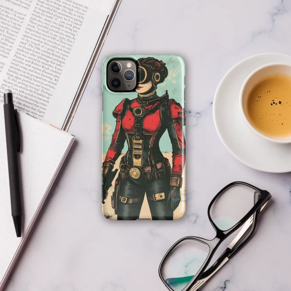 Futuristic Explorer: A Steampunk Adventure | Phone Case |  11 Pro Max | Snap Case | Glossy