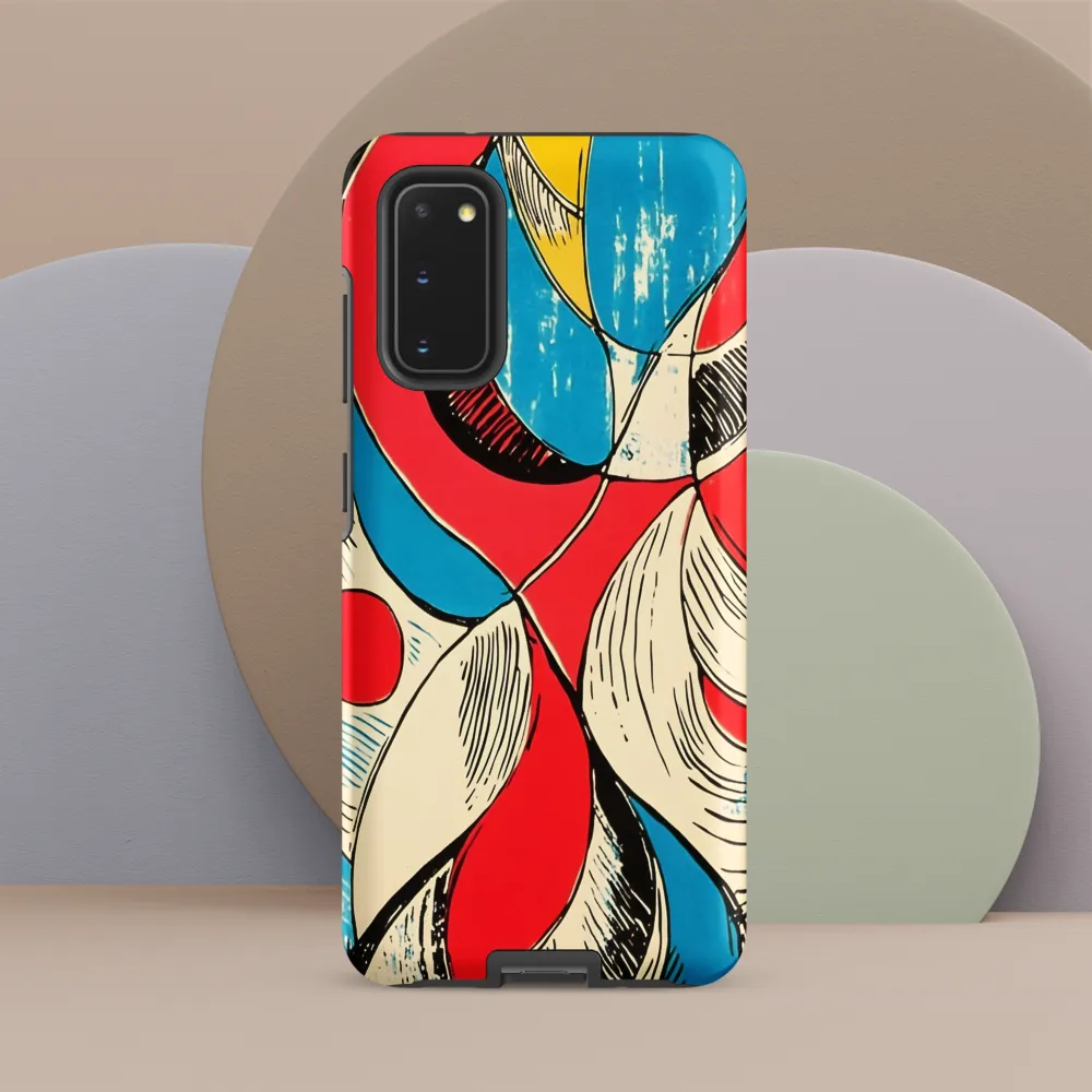 Rhythmic Interplay of Colors | Phone Case |  S20 | Tough Case | Matte