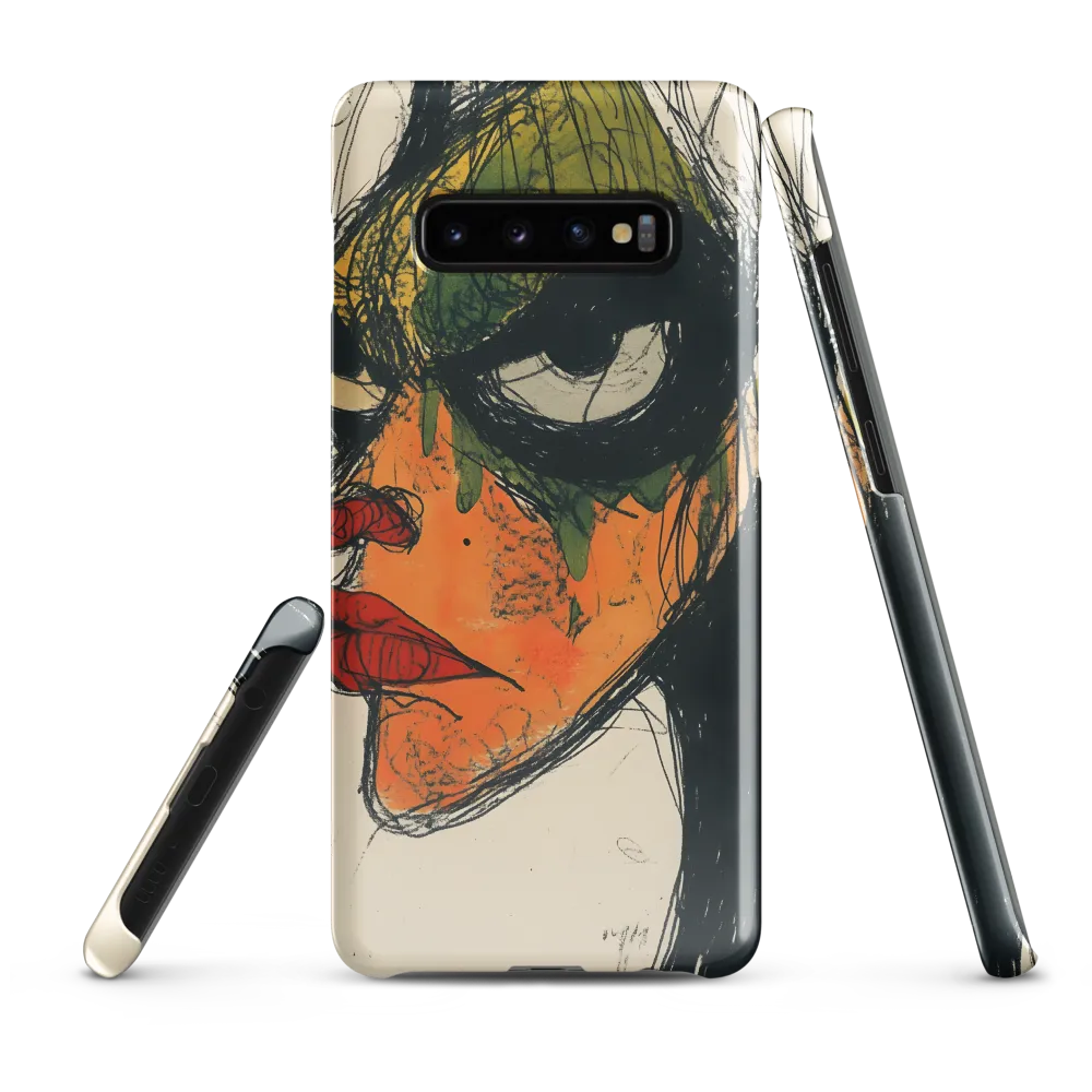 Defiant Visage | Phone Case |  S10 Plus | Snap Case | Glossy