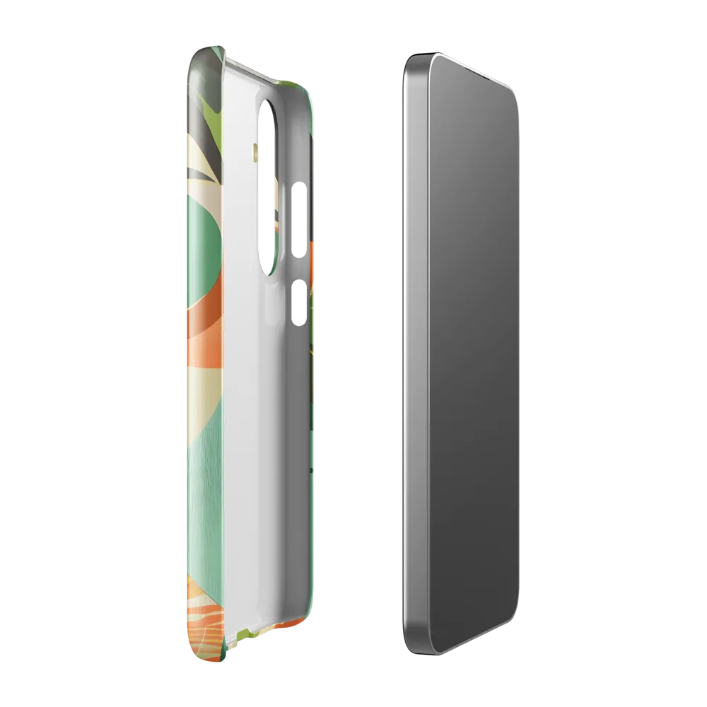 Bold Serenity: A Modern Portrait | Phone Case |  S24 Plus | Snap Case | Glossy