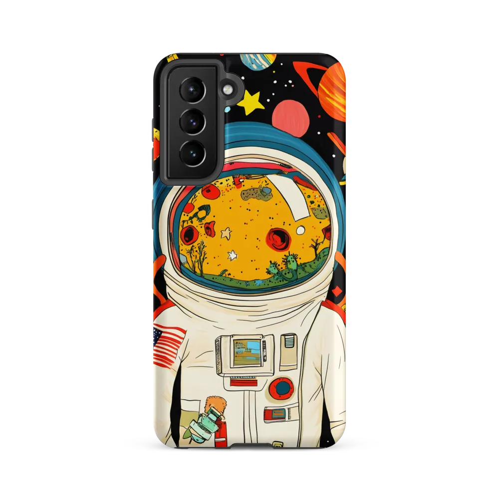 Cosmic Curiosity: Journey Within the Helmet