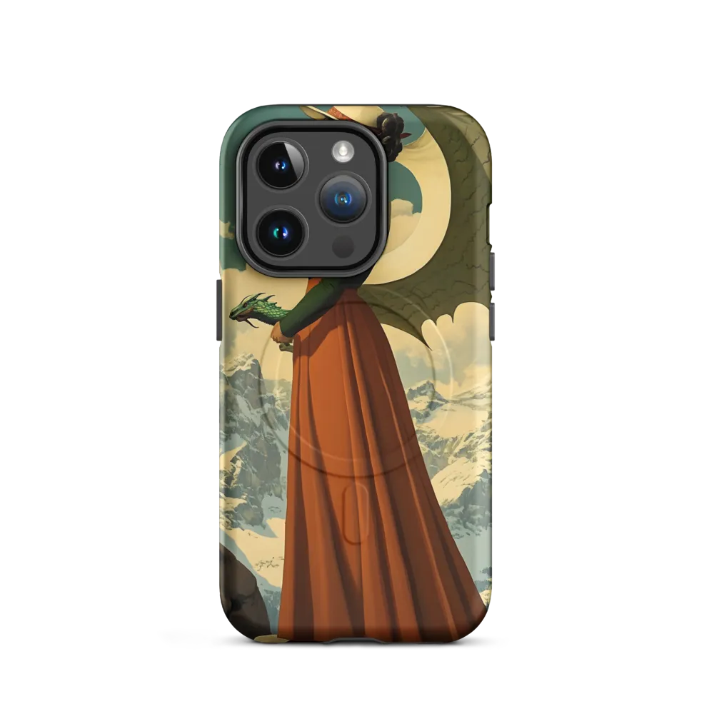 Mystic Harmony: The Dragon Keeper | Phone Case |  14 Pro | MagSafe® Tough Case | Matte