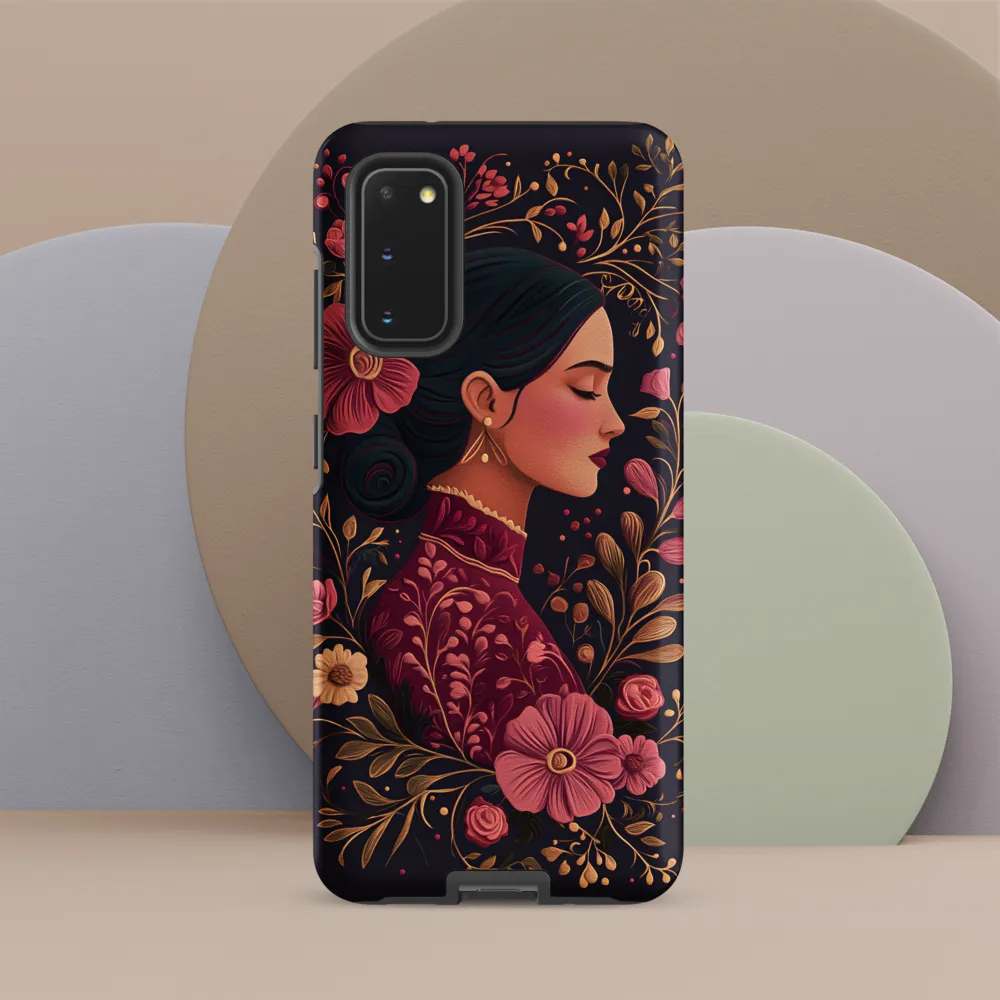 Portrait of Serenity | Phone Case |  S20 | Tough Case | Matte