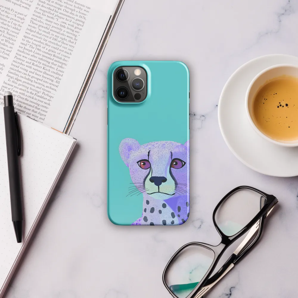 Curious Cheetah | Phone Case |  12 Pro Max | Snap Case | Glossy