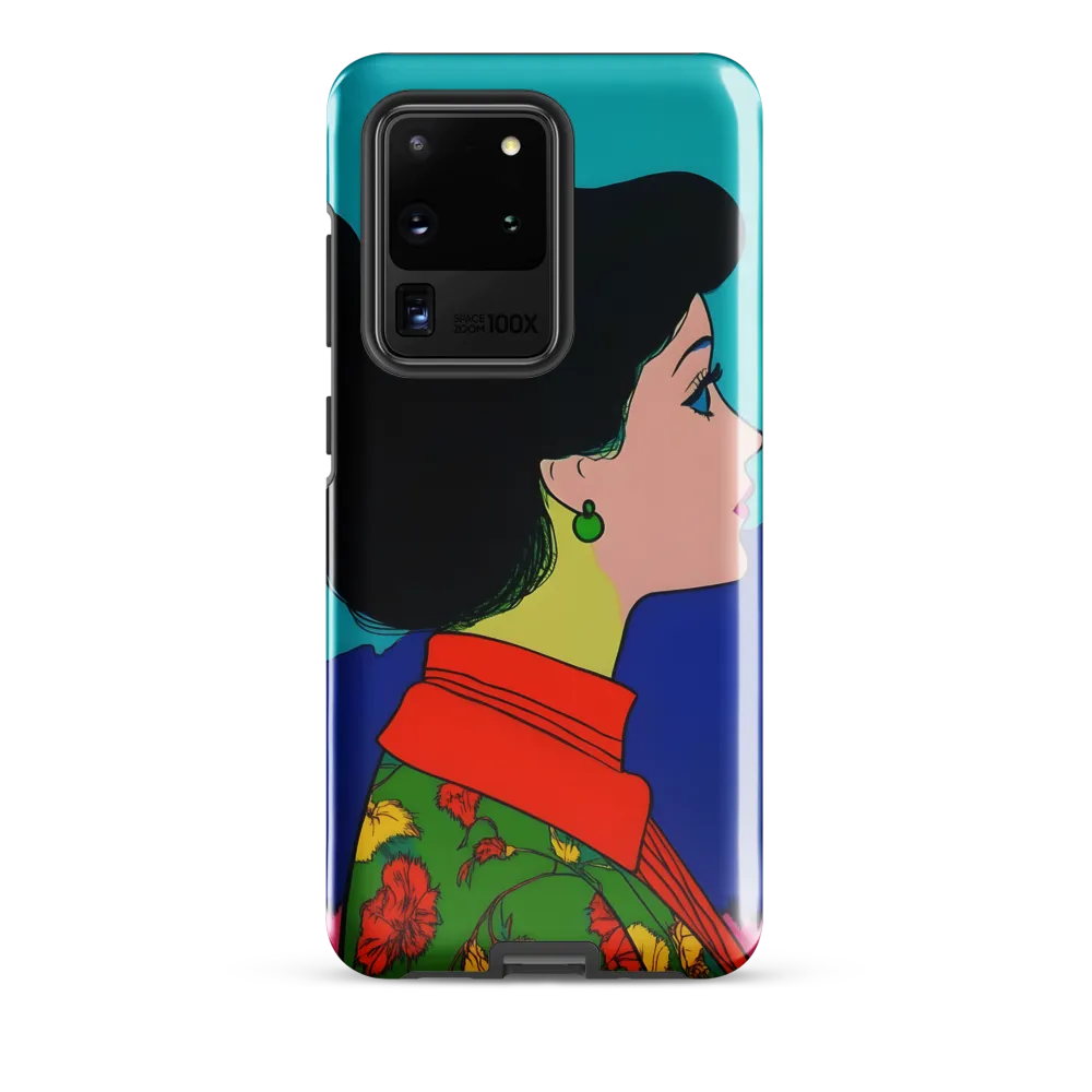 Whispers of Color: A Pop Art Portrait