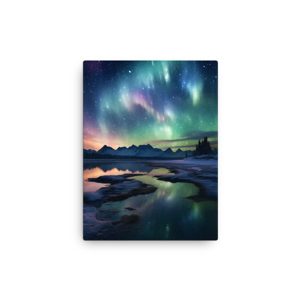 Ethereal Aurora: A Night Under the Stars